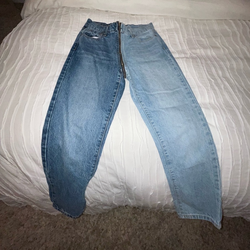 Revice two tone jeans